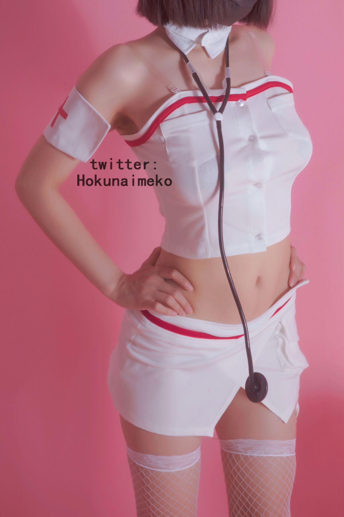 Coser@北乃芽子 Hokunaimeko オリジナルコスプレ 看病してあげるよ 0033 3929797976.jpg