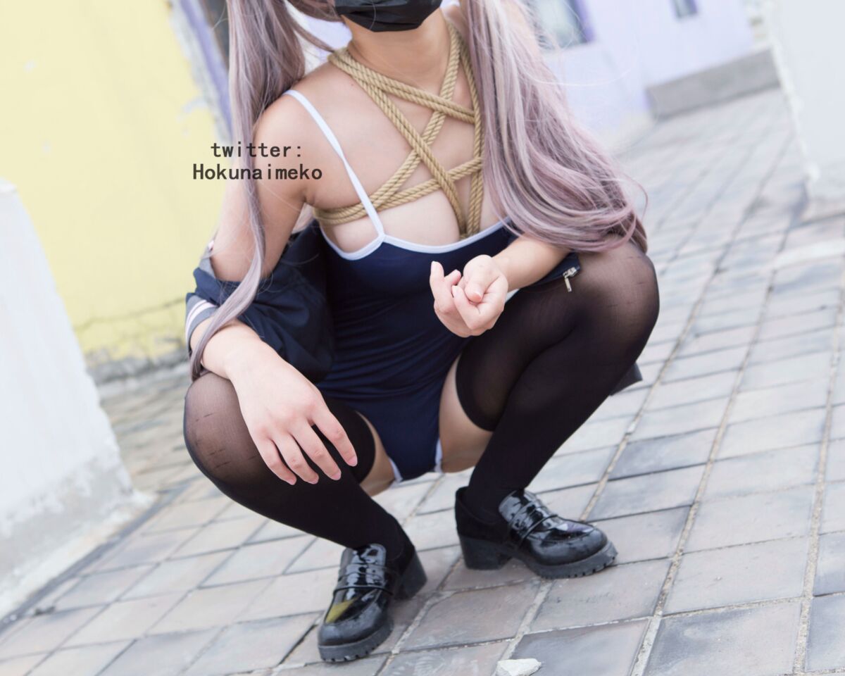 Coser@北乃芽子 Hokunaimeko 絞り 露出 スク水のＪＫ 0057 8373570201.jpg