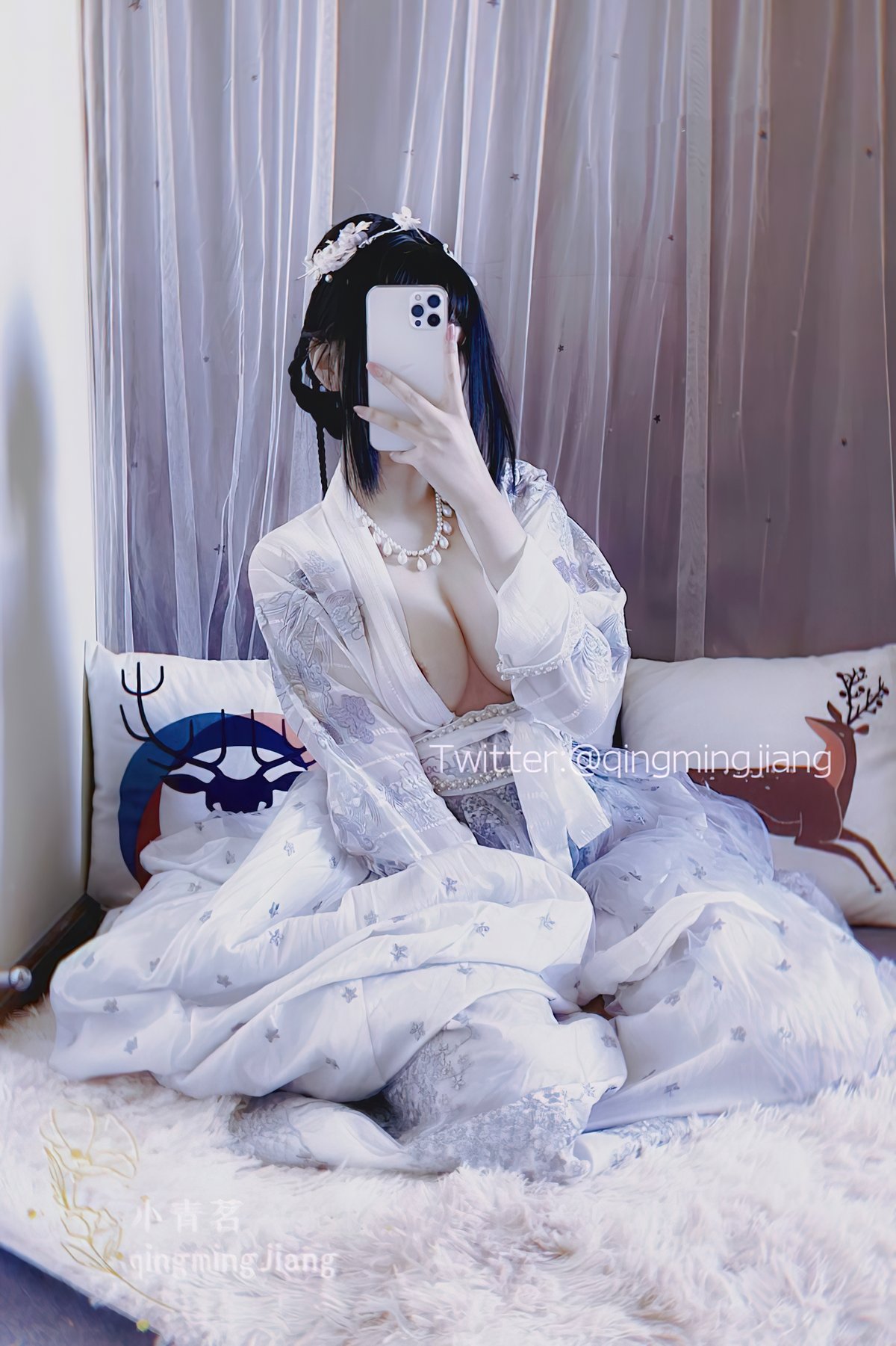 Coser@小青茗 唯美唐装古风下的美妙胴体 0019 4771324477.jpg