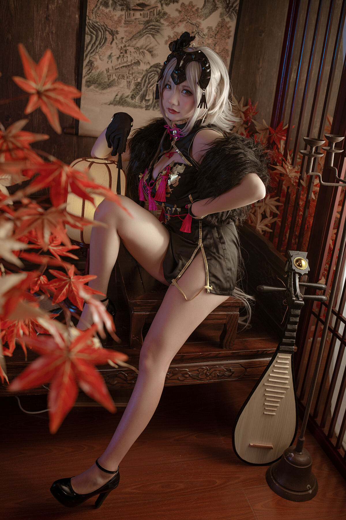 Coser@是一只熊仔吗 黑贞 同人旗袍 0007 1182470432.jpg