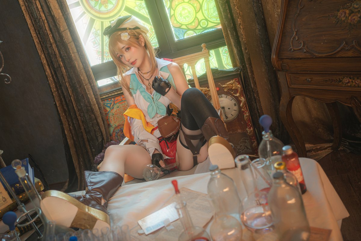 Coser@爆机少女喵小吉 Nekokoyoshi Meow Girl Reisalin Stout 0001 4077661357.jpg