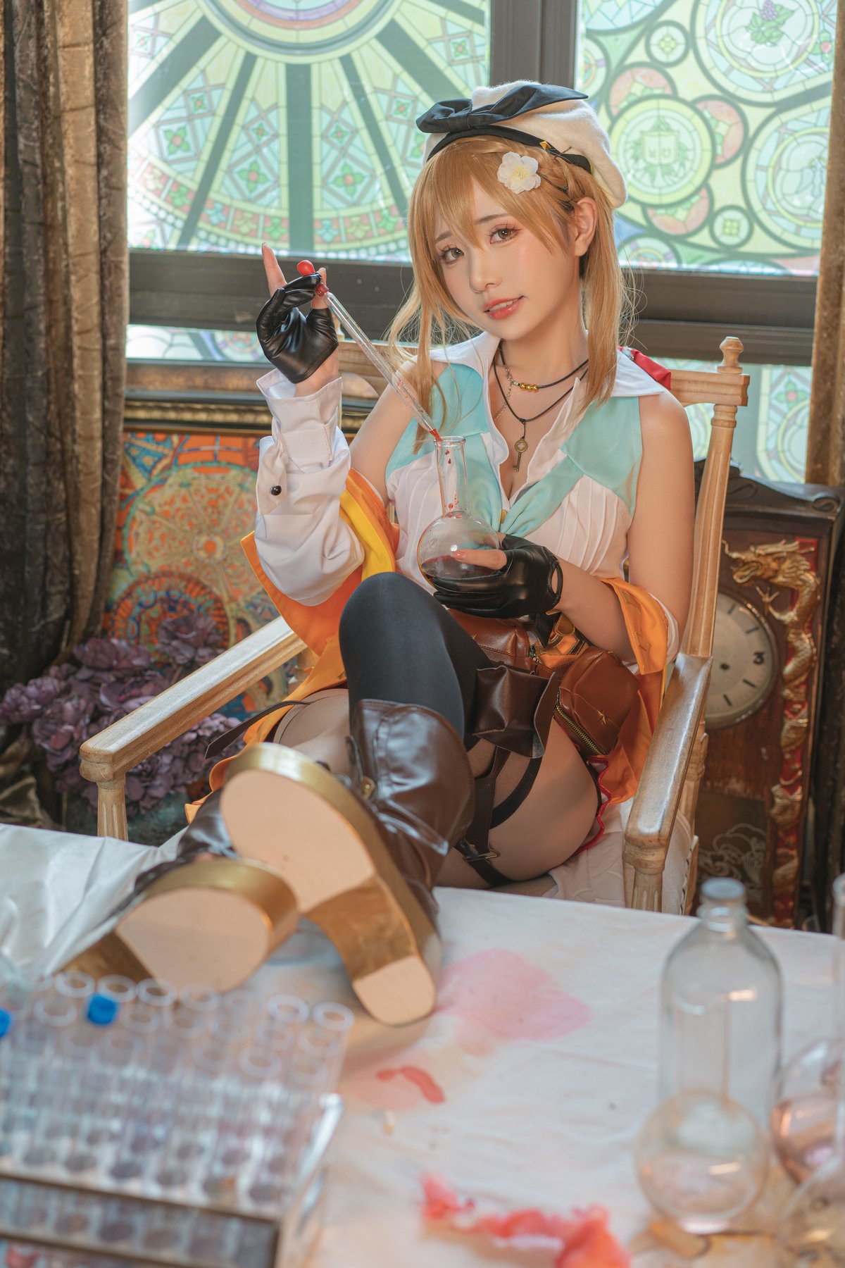 Coser@爆机少女喵小吉 Nekokoyoshi Meow Girl Reisalin Stout 0006 6095547041.jpg