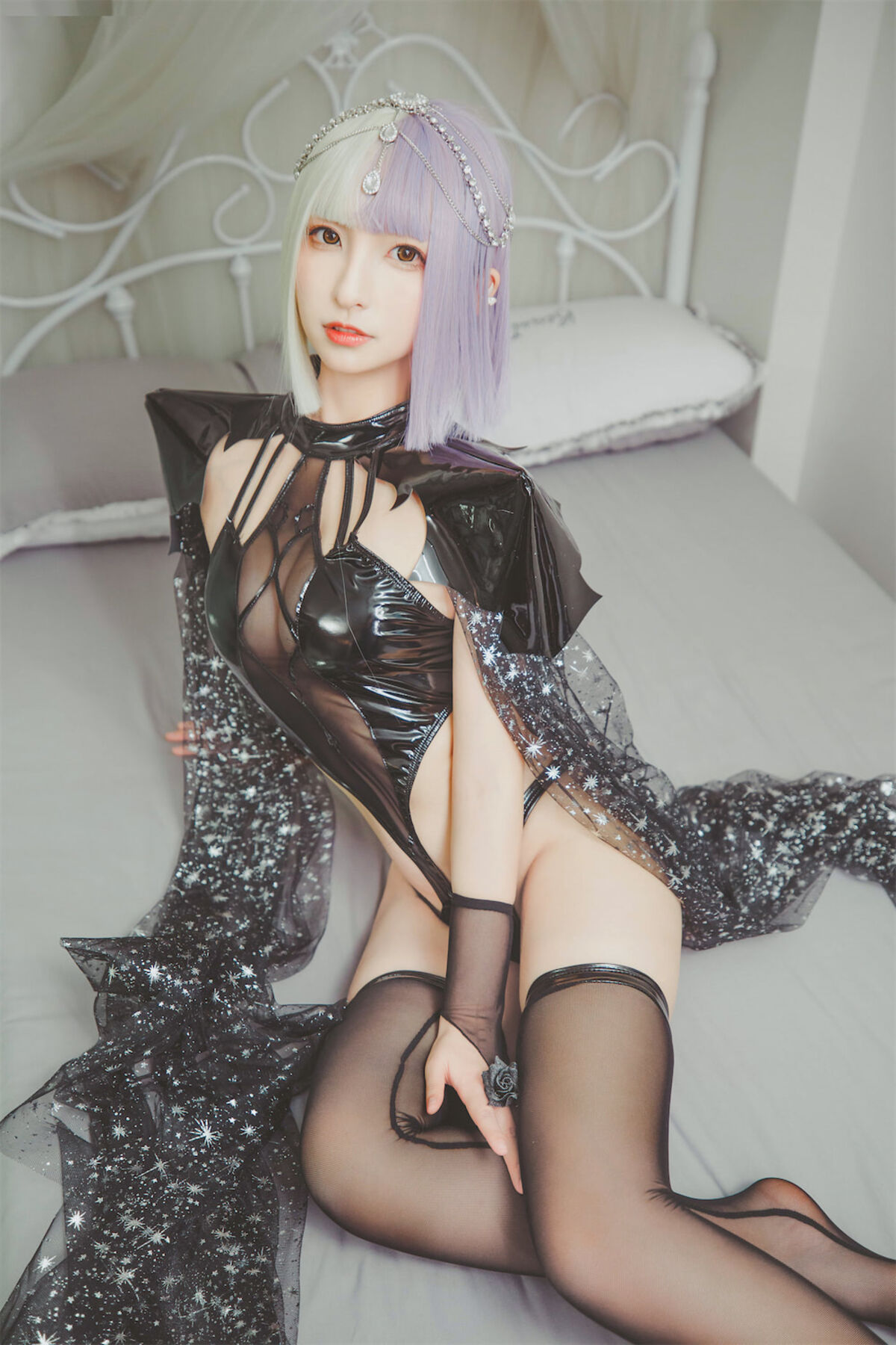 Coser@神楽坂真冬 Vol 082 绝对企画 黑白丝 柔らかい永遠 Part3 0001 6950446348.jpg