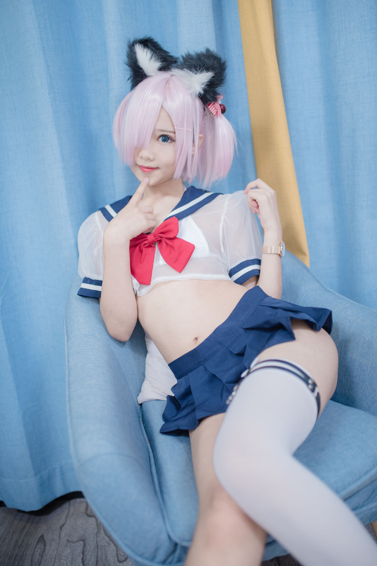 Coser@羽天shine 猫耳JK 0006 0800310619.jpg