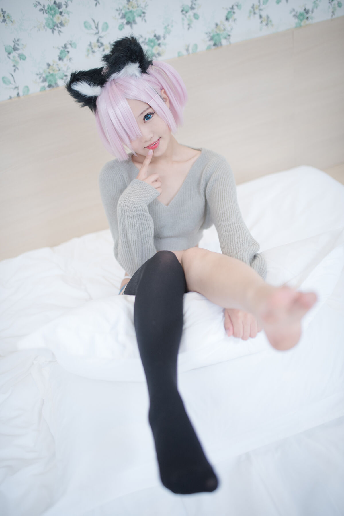 Coser@羽天shine 猫耳超短裤 0008 2419210891.jpg