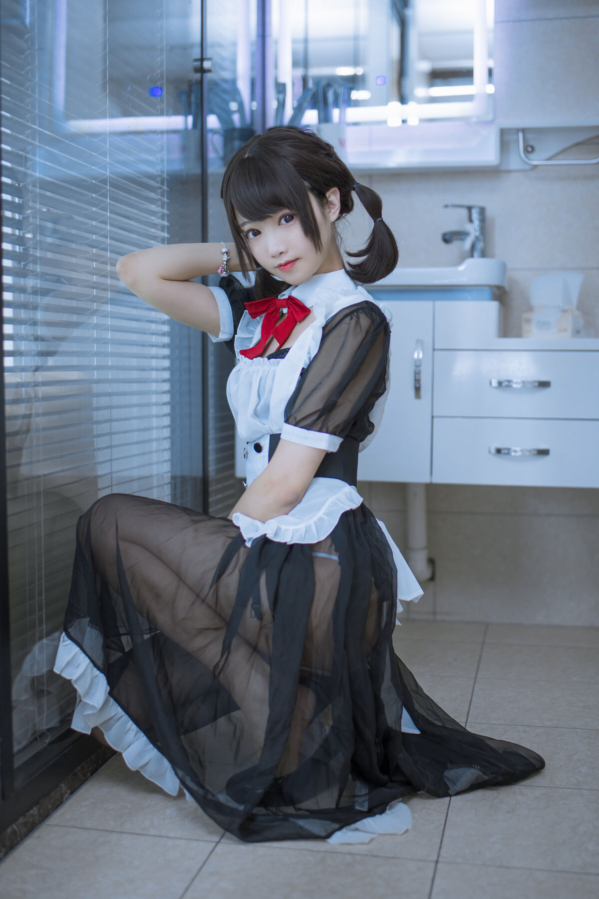 Coser@羽天shine 黑色女仆 0002 7524162059.jpg