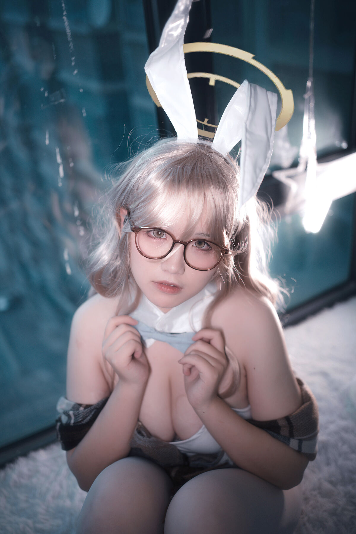 Coser@阿半今天很开心 蔚蓝档案 室笠茜 兔女郎 0020 6340432151.jpg