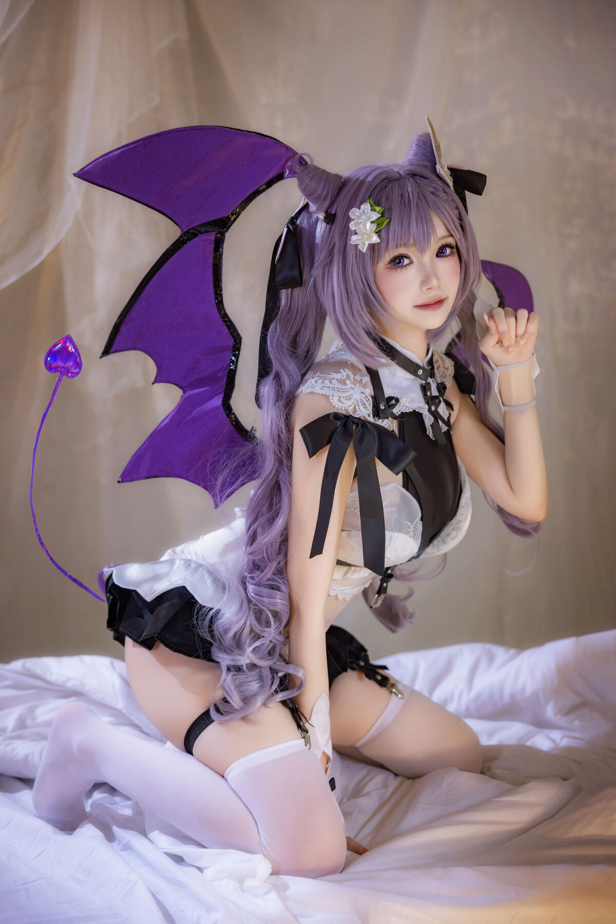 Coser@雪晴Astra 刻晴恶魔拘束睡衣 0008 0918598928.jpg