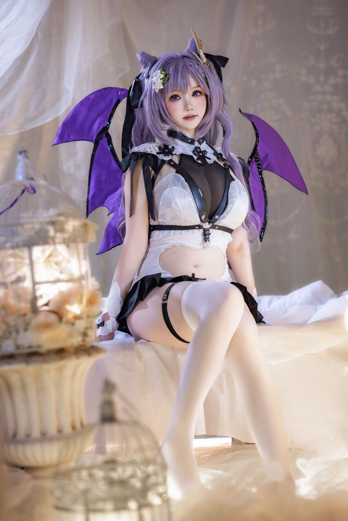 Coser@雪晴Astra 刻晴恶魔拘束睡衣 0010 3726535653.jpg