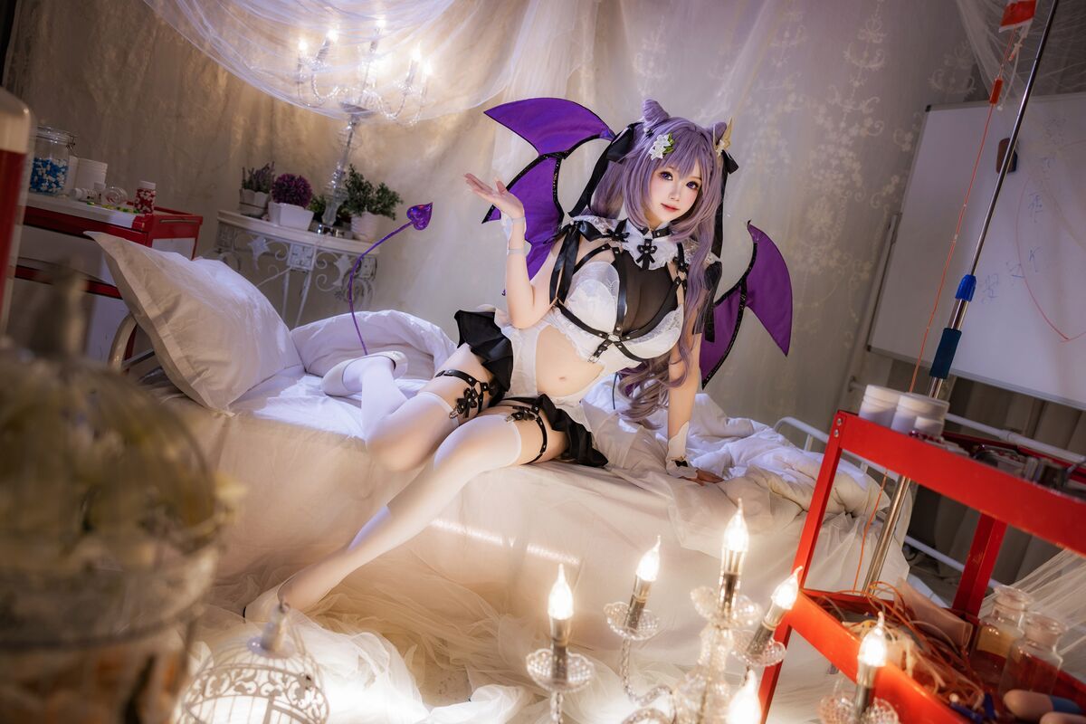 Coser@雪晴Astra 刻晴恶魔拘束睡衣 0018 9186944317.jpg