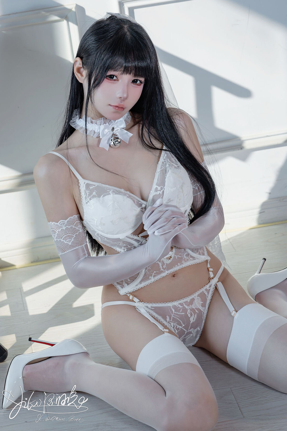 Coser@黏黏团子兔 – 梦中的婚礼