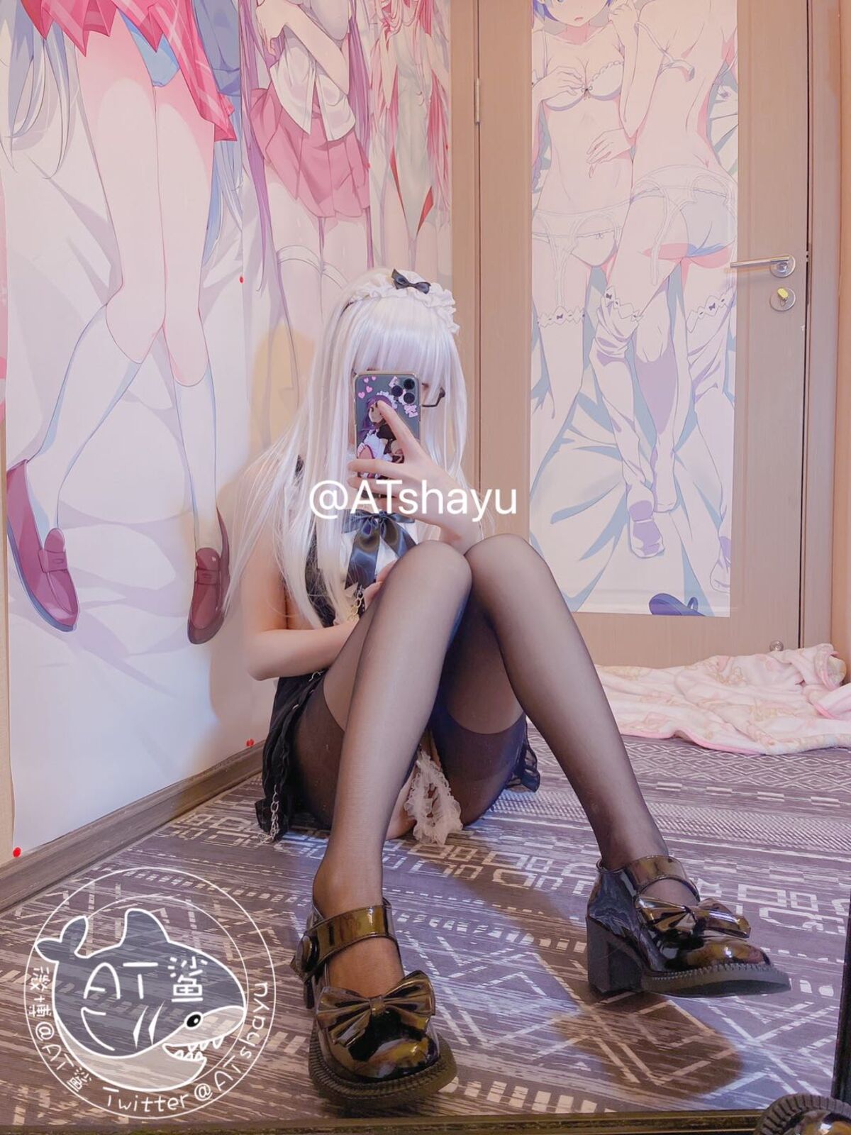 Coser@AT鲨 女仆开档袜 0007 4164025703.jpg